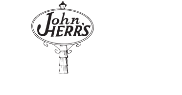 A theme footer logo of John Herr's Village Market